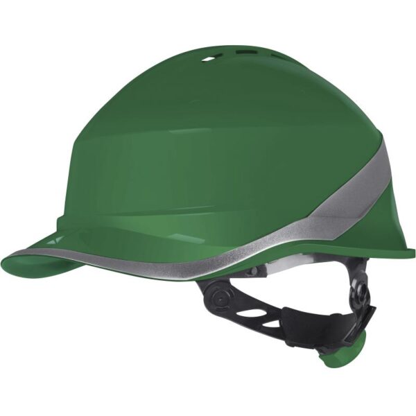 "BASEBALL CAP" SHAPE VENTED SAFETY HELMET - ROTOR ADJUSTMENT