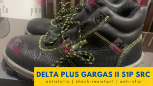 DELTA PLUS GARGAS II S1P SRC black safety shoes